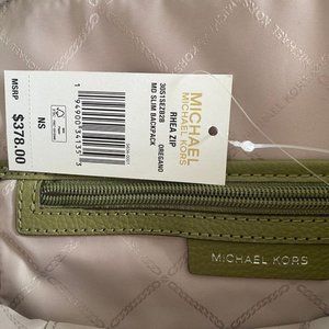 Michael Kors Slim Rhea Medium backpack in Oregano